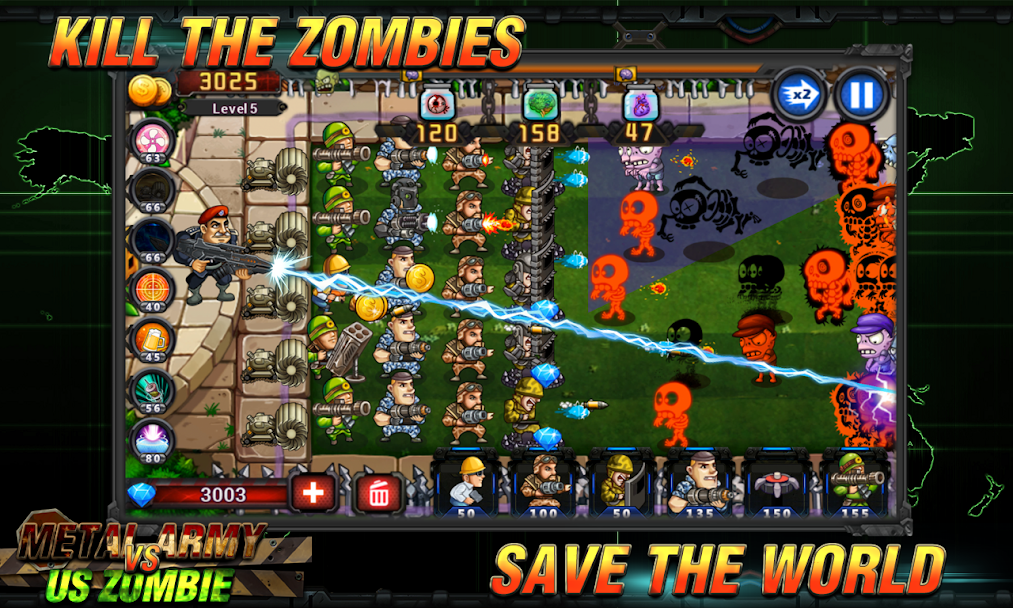 Army vs Zombies: Tower Defense Game, изображение №2